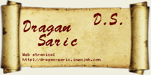 Dragan Sarić vizit kartica